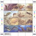 Mammals and Reptiles mini sheet