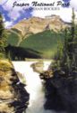 Athabasca Falls and Mt. Kerkeslin in Jasper National Park