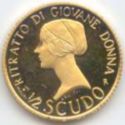 ½ Scudi (Ritratto Giovane Donna)
