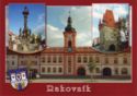 Rakovník. City Hall. Prague Gate