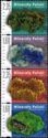 Minerals - Strip of four