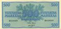 500 Markkaa