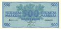 500 Markkaa