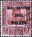 Sultan Suleiman Overprinted DAI NIPPON 2602 MALAYA