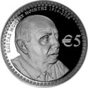 5 Euro (100th Anniv. of the Birth of Costas Montis)