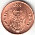 1 Cent (Isewula Afrika - Ndebele language)