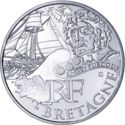10 Euro (Bretagne - privateer Robert Surcouf)