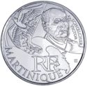 10 Euro (Martinique - writer Victor Schœlcher)
