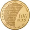 100 Euro (50th Anniversary of the Court of Human Rights)