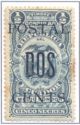 Stamps of consular service with three line overprint POSTAL 