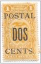 Stamps of consular service with three line overprint POSTAL 
