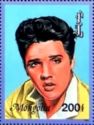 Portrait of Elvis Presley