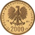2,000 Złotych (PRÓBA) (Władysław I Herman)