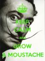 Keep calm and grow a moustache