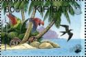 Eclectus Parrot, Great Frigatebird, Coconut Crab, Palms