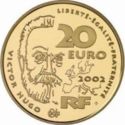 20 Euro (200th Birthday dramatist Victor Hugo)