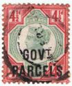 Queen Victoria (1819-1901) - Overprint - GOVT PARCELS
