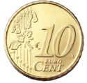 10 Euro Cent (Basilica of Saint Marinus)
