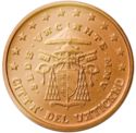 5 Euro Cent (Sede Vacante)