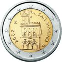 2 Euro (Palazzo Pubblico - the Government Building)