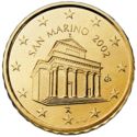10 Euro Cent (Basilica of Saint Marinus)