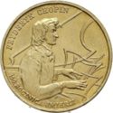 2 Złote (150th anniversary of Fryderyk Chopin's death)