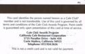 Cafe Club - Awards Program