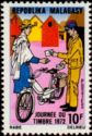 Postman Delivering a Letter
