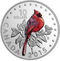 10 Dollars (Songbirds of Canada - Northern Cardinal)