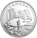 1 Dollar (50th Anniversary of the Canadian Flag)