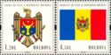 State Coat of Arms and Flag of Moldova