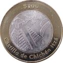 100 Pesos (State of Yucatan-Castillo de Chichen Itzá)
