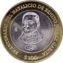 100 Pesos (Benito Juarez Garcia)