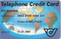 Telephone Credit Card - PTT AUSTRIA