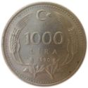 1,000 Lira (Environment Protection)