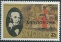 Overprinted "LONDON 1980"