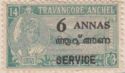 Travancore Overprint (Official)