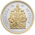 50 Cents (Big Coin series - Coat of Arms)
