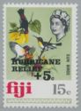 Sun Birds (Myzomela jugularis) - overprinted, surcharged