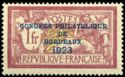 Philatelic congress surchargé "BORDEAUX"