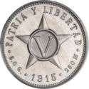 5 Centavos ("V")