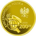200 Złotych (60th Anniversary of the Ending of World War Two
