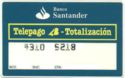 Banco Santander Totalización