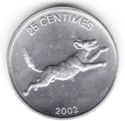 25 Centimes (Wild Dog)
