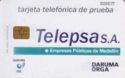 Tarjeta Telefónica De Prueba Telepsa S.A. - Daruma Orga
