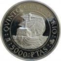 5,000 Pesetas (V Centenary Discovery of America - 1ª serie)