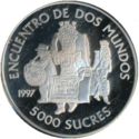 5,000 Sucres (III Ibero-American Series)