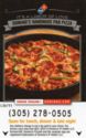 Domino's Handmade Pan Pizza (305) 278-0505