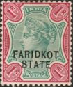 Queen Victoria (1819-1901) - overprinted