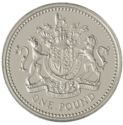 1 Pound (Royal Coat of Arms - Silver edition)